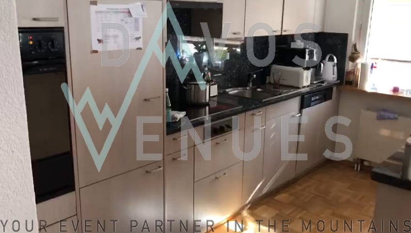 Davos Venues WEF 2021 Accommodation Kitchen