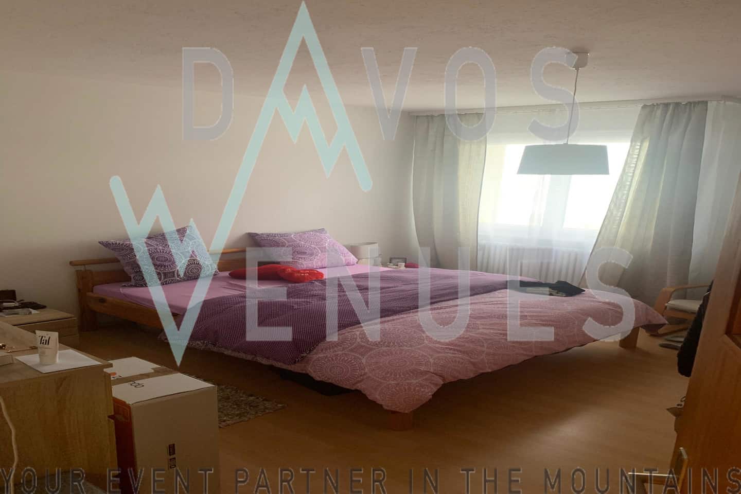 Davos Venues WEF 2021 Accommodation Bedroom