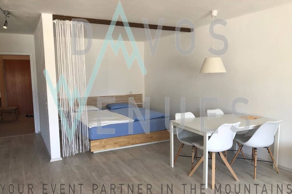 Davos Venues WEF 2021 Accommodation Bedroom
