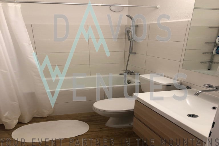 Davos Venues WEF 2021 Accommodation Bathroom